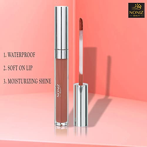 Walnut NONIZ Non - Sticky Lip Gloss