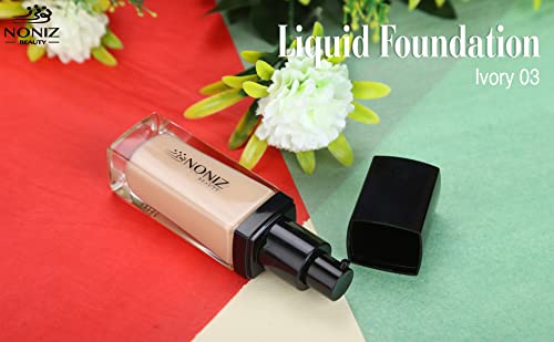 NONIZ Waterproof Liquid Foundation (Ivory-03)