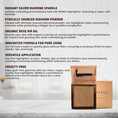 Powder Highlighter - Metallic Shimmer (RoseGold)